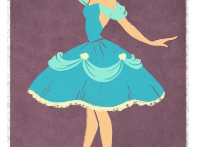 5 Color Palette Ballerina